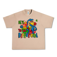 Burro it's ok to be different autism trex Urban Heavy Tee - Zillion Design Studio
