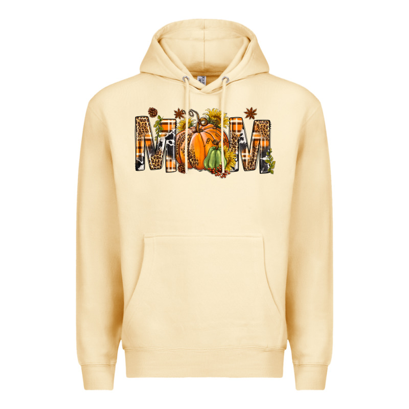 Western Mom With Pumpkins Premium Hoodie by BundleAndBundleShop | Teevron