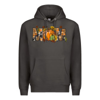 Smoke Western Mom With Pumpkins Premium Hoodie - BundleAndBundleShop