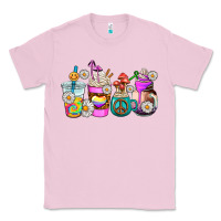 Bubblegum Pink hippie coffee cups Classic Tee - AdoDesignShop