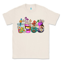 Natural hippie coffee cups Classic Tee - AdoDesignShop