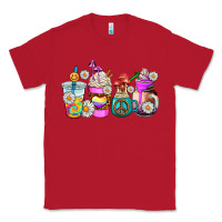 Red hippie coffee cups Classic Tee - AdoDesignShop
