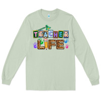 Matcha teacher life Long Sleeve Tee - AdoDesignShop