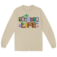 Mushroom teacher life Long Sleeve Tee - AdoDesignShop