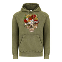 Vintage Olive Be Afraid&Do It Anyway Vintage Hoodie - RanaPortraitStore