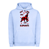 Pigment Grape Ice Just a girl who loves Elephants - Elephant Urban Hoodie - Bettercallsaul