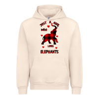 Sandshell Just a girl who loves Elephants - Elephant Urban Hoodie - Bettercallsaul