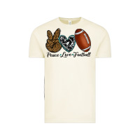 Vintage Arctic peace love football Vintage Tee - RanaPortraitStore