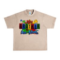 French Oak my brother is ausome autism Urban Heavy Tee - Zillion Design Studio