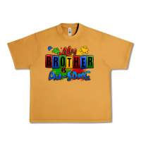 Peanut Butter my brother is ausome autism Urban Heavy Tee - Zillion Design Studio