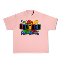 Salmon my brother is ausome autism Urban Heavy Tee - Zillion Design Studio