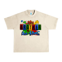 Sandshell my brother is ausome autism Urban Heavy Tee - Zillion Design Studio