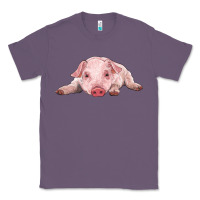 Lavender baby pig Classic Tee - RanaPortraitStore