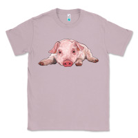 Lilac baby pig Classic Tee - RanaPortraitStore