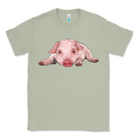 Matcha baby pig Classic Tee - RanaPortraitStore