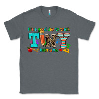 Charcoal Heather its a good day to teach tiny humans Classic Tee - AdoDesignShop