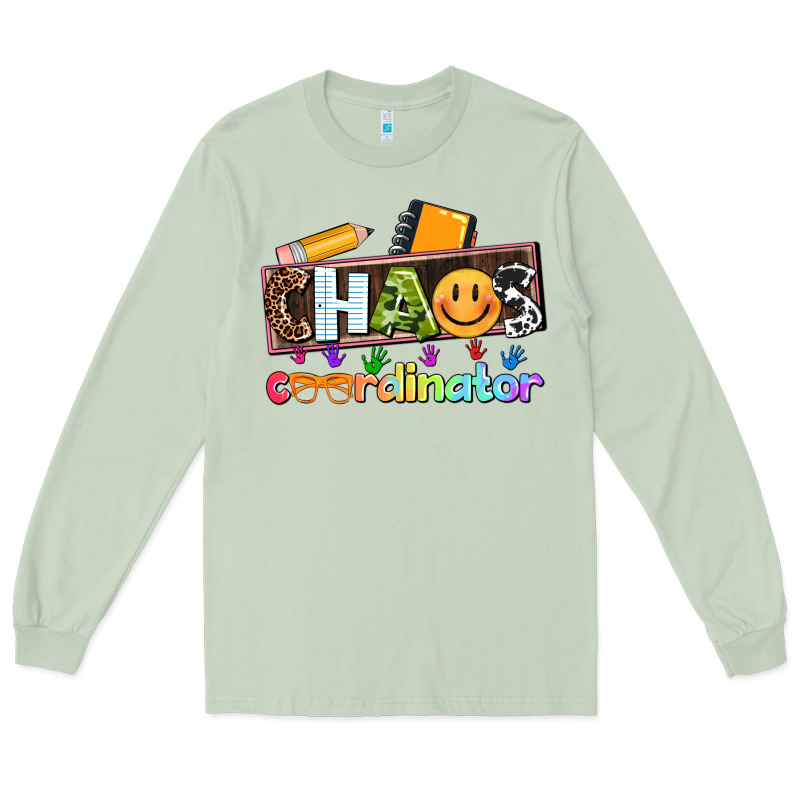 Teacher Chaos Coordinator Long Sleeve Tee by AdoDesignShop | Teevron