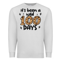 Dove Grey its been a wild 100 days Premium Sweatshirt - MaliasSmallBusiness