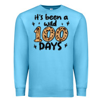 Ocean Blue its been a wild 100 days Premium Sweatshirt - MaliasSmallBusiness
