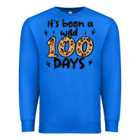 True Royal its been a wild 100 days Premium Sweatshirt - MaliasSmallBusiness