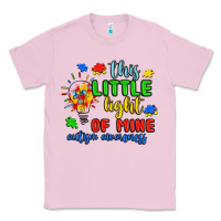 Bubblegum Pink this little light of mine autism awareness Classic Tee - JahusDesignShop