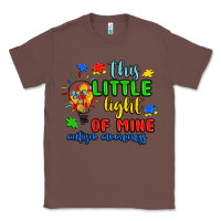 Chestnut this little light of mine autism awareness Classic Tee - JahusDesignShop