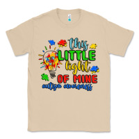 Mushroom this little light of mine autism awareness Classic Tee - JahusDesignShop