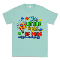 Seafoam this little light of mine autism awareness Classic Tee - JahusDesignShop
