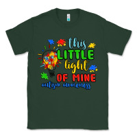 Sports Green this little light of mine autism awareness Classic Tee - JahusDesignShop