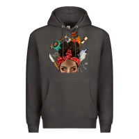 Smoke Wild Camping Afro Messy Bbs Premium Hoodie - BundleAndBundleShop