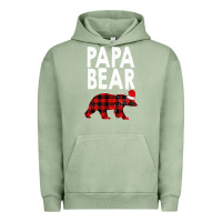 Pigment Oil Green Papa Bear Urban Hoodie - Bettercallsaul