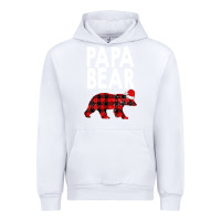 White Papa Bear Urban Hoodie - Bettercallsaul