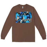 Chestnut westerb cowhide winter background Long Sleeve Tee - AdoDesignShop