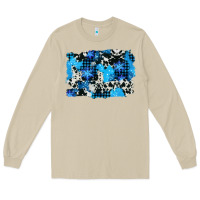 Mushroom westerb cowhide winter background Long Sleeve Tee - AdoDesignShop