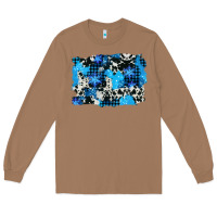 Toasted Coconut westerb cowhide winter background Long Sleeve Tee - AdoDesignShop