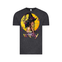 Vintage Black Be Witchy Black Witch Vintage Tee - texasbilliewilder