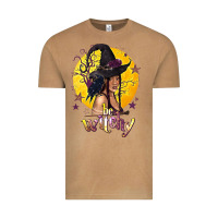 Vintage Camel Be Witchy Black Witch Vintage Tee - texasbilliewilder