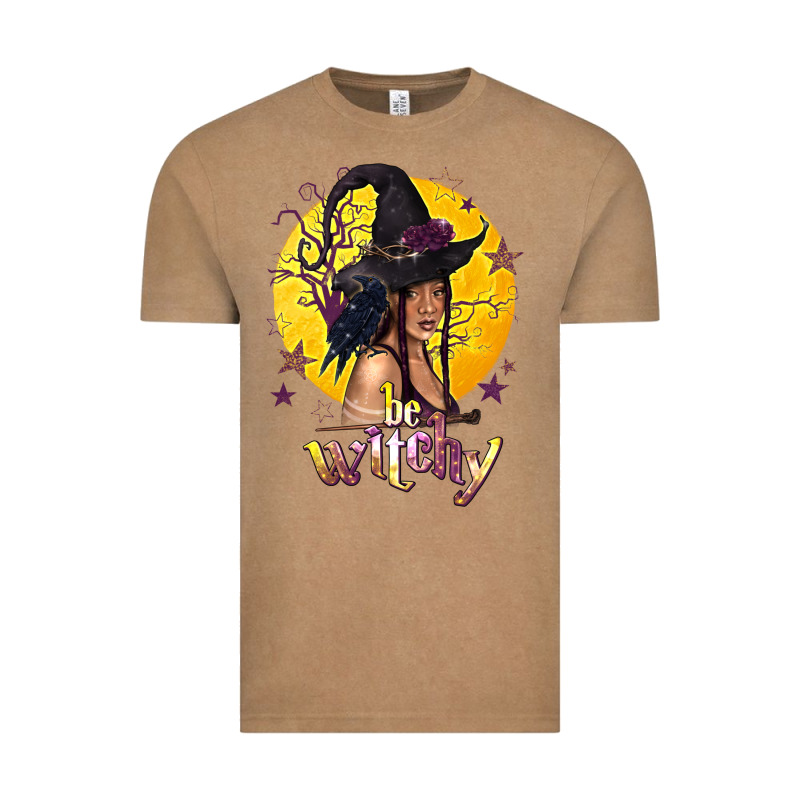 Be Witchy Black Witch Vintage Tee by texasbilliewilder | Teevron