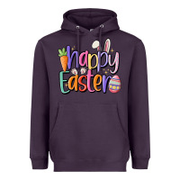 Plum happy easter Heavyweight Hoodie - MaliasSmallBusiness