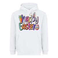 White happy easter Heavyweight Hoodie - MaliasSmallBusiness
