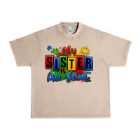 French Oak my sister is ausome autism Urban Heavy Tee - Zillion Design Studio