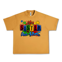Peanut Butter my sister is ausome autism Urban Heavy Tee - Zillion Design Studio
