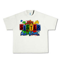 Pistachio my sister is ausome autism Urban Heavy Tee - Zillion Design Studio