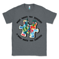 Charcoal Heather what makes you different is what makes you beautif Classic Tee - JahusDesignShop