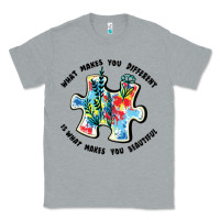 Heather Grey what makes you different is what makes you beautif Classic Tee - JahusDesignShop