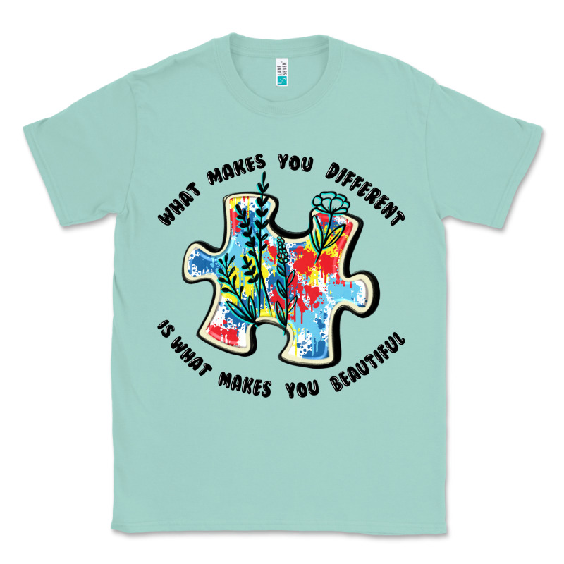 What Makes You Different Is What Makes You Beautif Classic Tee by JahusDesignShop | Teevron