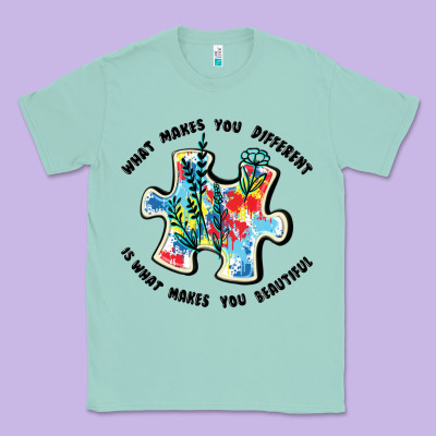 What Makes You Different Is What Makes You Beautif Classic Tee Designed By Jahusdesignshop