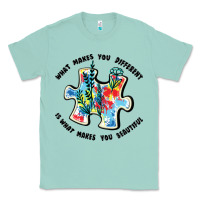 Seafoam what makes you different is what makes you beautif Classic Tee - JahusDesignShop