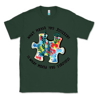 Sports Green what makes you different is what makes you beautif Classic Tee - JahusDesignShop