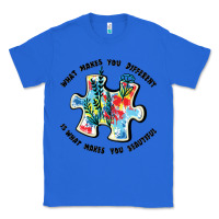 True Royal what makes you different is what makes you beautif Classic Tee - JahusDesignShop